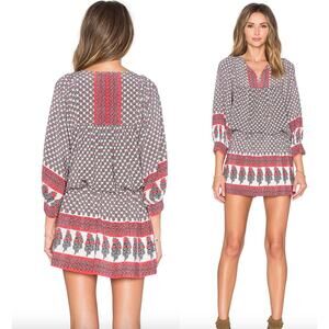 Ulla Johnson | Bazaar Silk Dress in Light Indian Floral | Sz 0